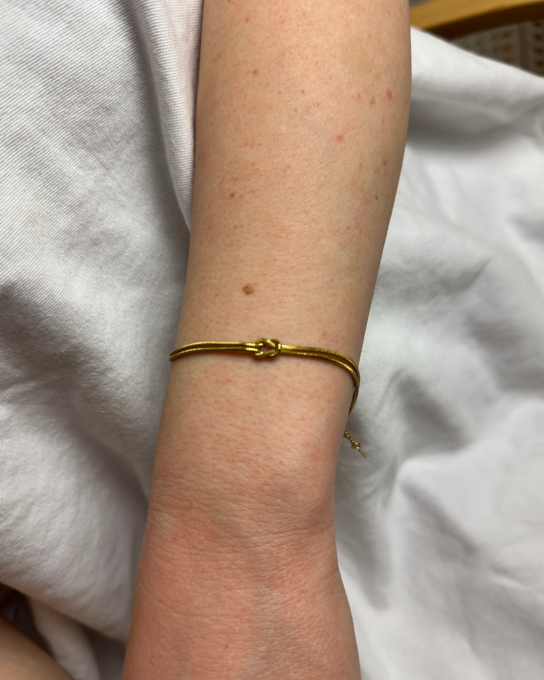 Eternal Knot Armband Vergoldet