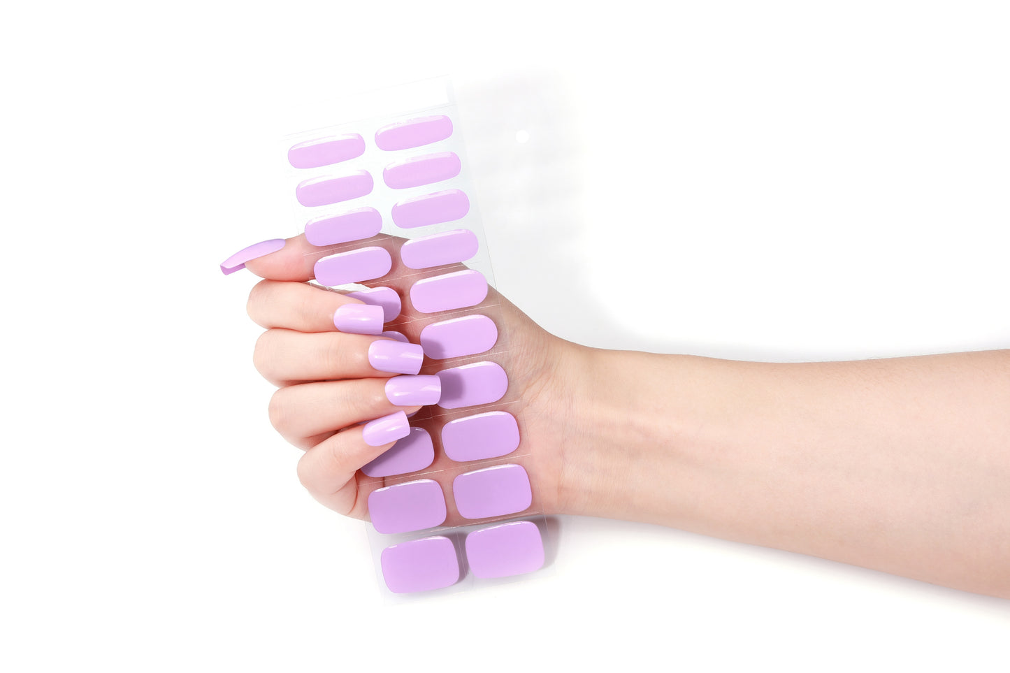 Amethyst Bloom UV Gel Streifen