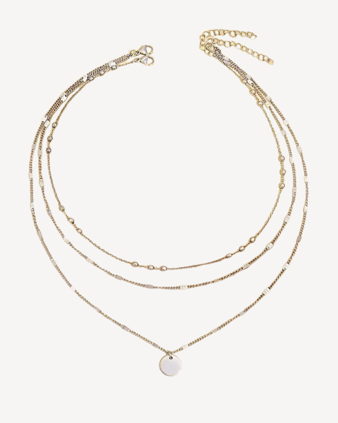 Chic Tiers Raffinierte Halskette