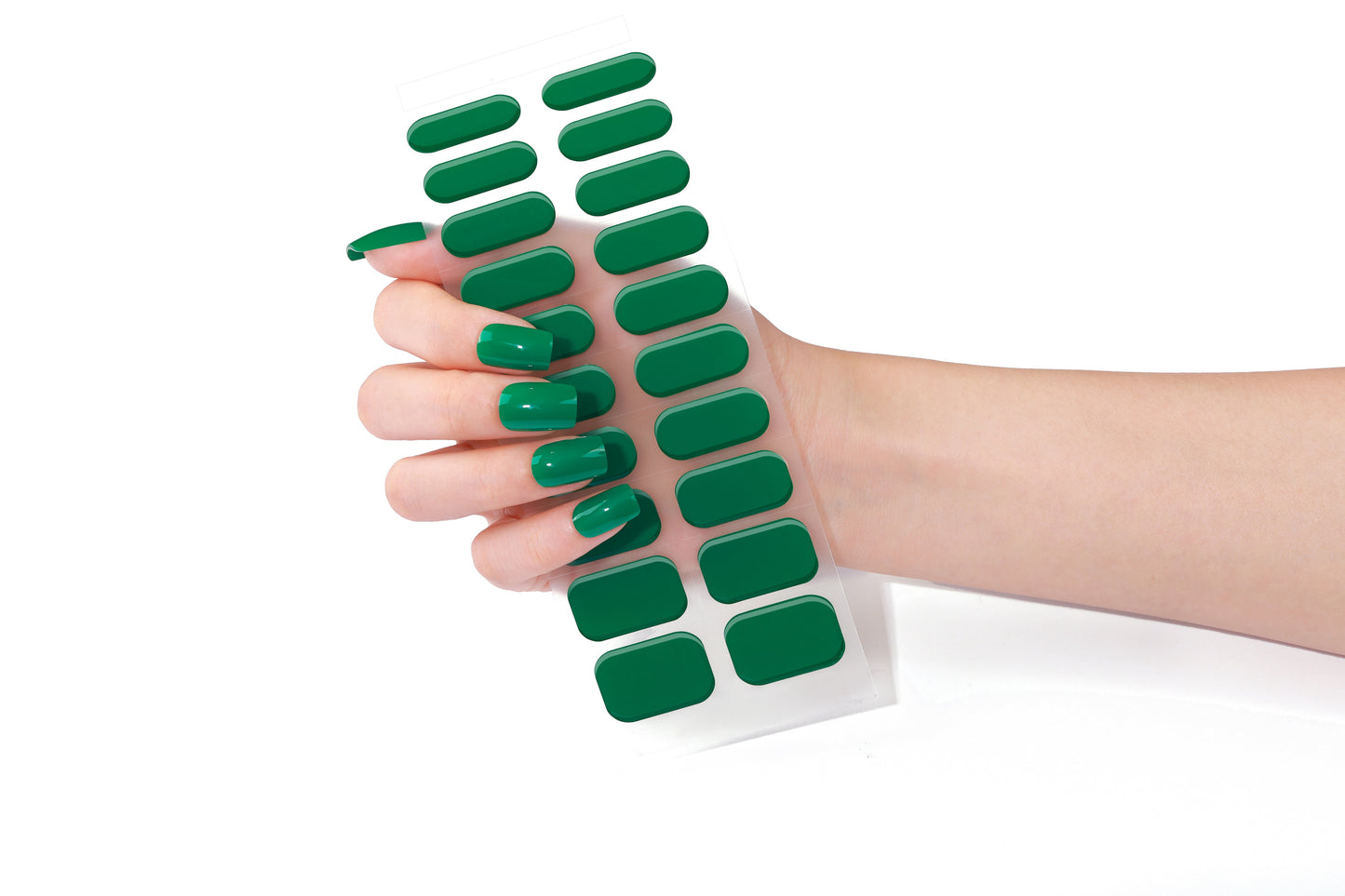 Emerald Glow UV Gel Streifen
