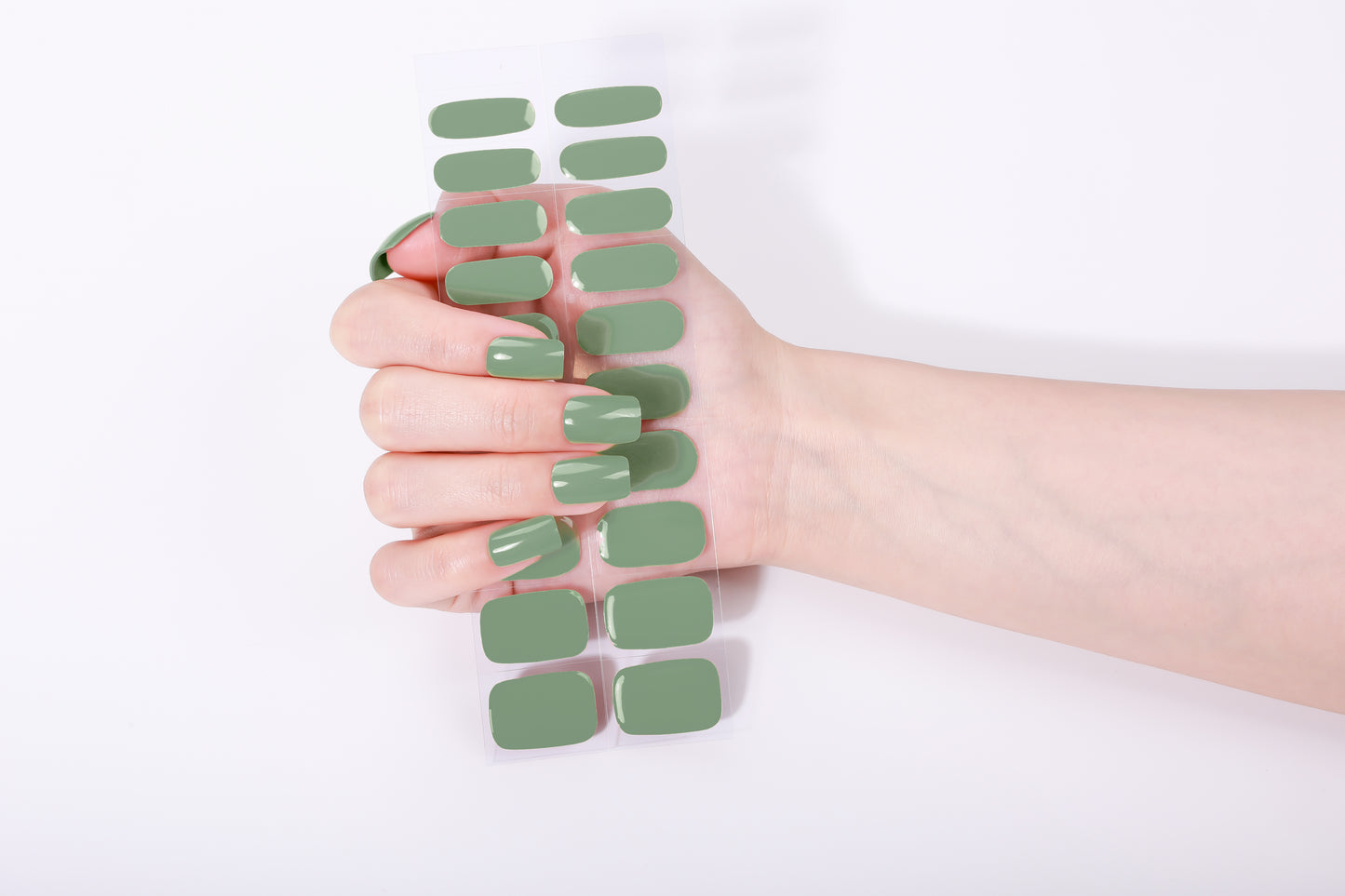 Matcha Glow UV Gel Streifen