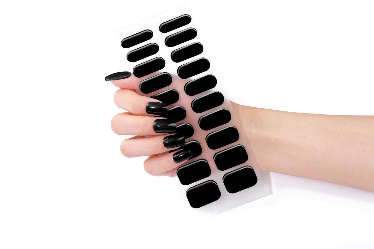 Onyx Noir UV Gel Streifen