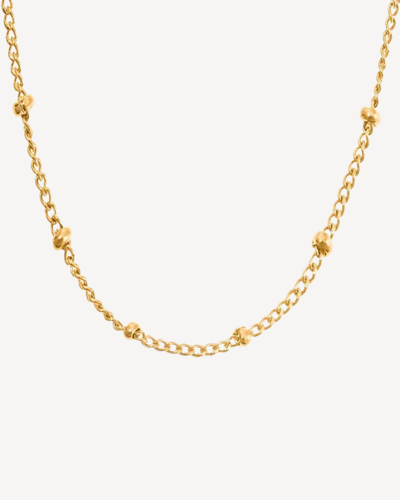 Gilded Grace Halskette Vergoldet