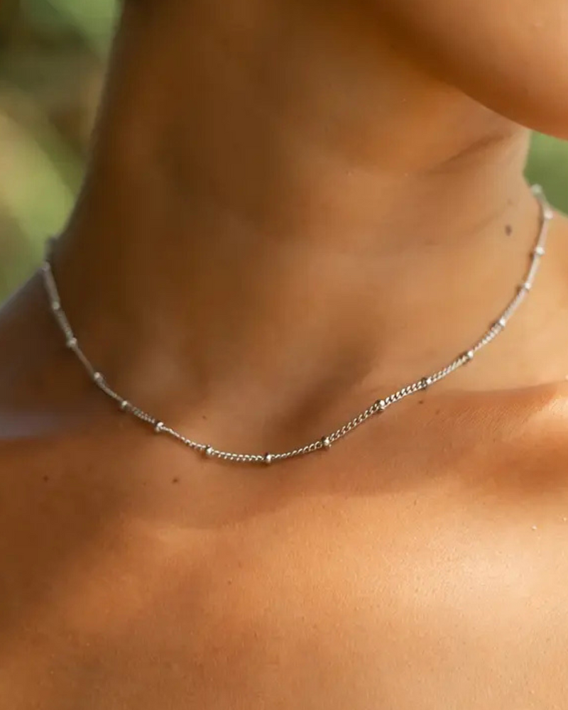 Timeless Whisper Halskette Silber